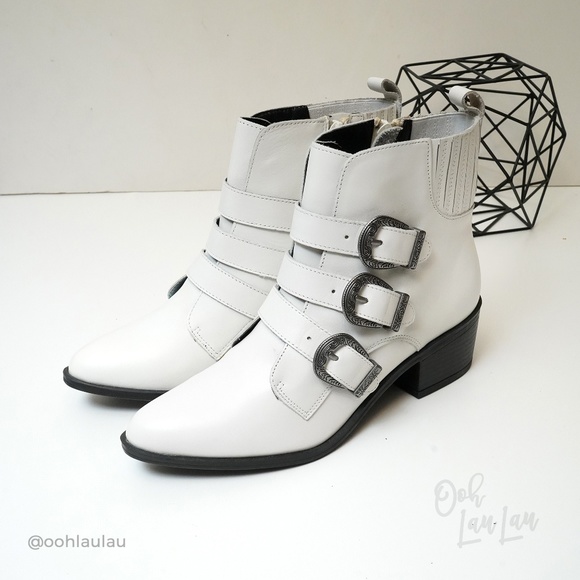 steve madden bark western bootie